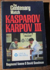 29890 Keene, R. Kasparov Karpov III, The centenary match