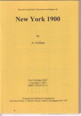 30486 Gillam, A. New York, 1900, no 60