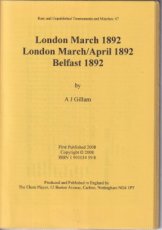 Gillam, A. London March 1892, London March/April 1892, Belfast 1892, no 67