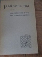 NBVPV Jaarboek 1961 van de Nederlandse Bond van Probleemvrienden