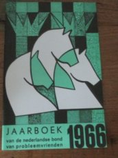 30605 NBVPV Jaarboek 1966 van de Nederlandse Bond van Probleemvrienden
