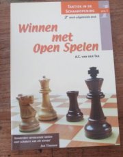 30823 Tak, A. van der Taktiek in de schaakopening 1, Winnen met open Spelen