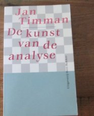 30981 Timman, J. De kunst van de analyse