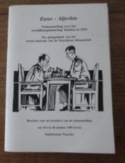 Leijten, J. Euwe-Aljechin, Tentoonstelling over het wereldkampioenschap Schaken in 1935