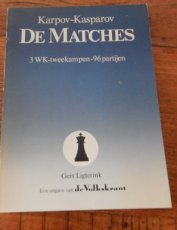 31932 Ligterink, G. Karpov-Kasparov De matches. 3 WK-tweekampen 96 partijen