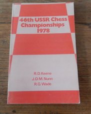 Keene, R. 46th USSR Chess Championships 1978