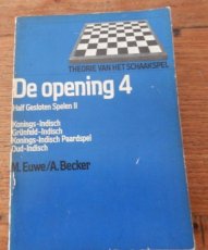 32165 Euwe, M. Theorie van het schaakspel, De opening 4, Half gesloten spelen