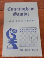 Lutes, W. Cunningham Gambit, 1e4,e5 2.f4,exf, 3 Nf3,Be7