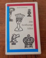 Gelenczei, E. 200 Eröffnungsfallen