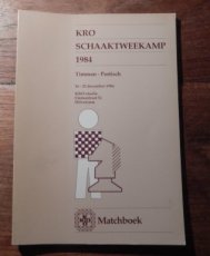 Timmer, J. KRO Schaaktweekamp '84 Timman-Portisch