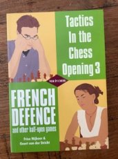 Nijboer, F. Tactics in the chess opening 3, French defence and other half-open games