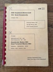 31st soviet championship 1963 en Zonal Tournament Moscow 1964