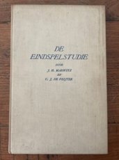 33889 Marwitz, J. De Eindspelstudie, hardcover