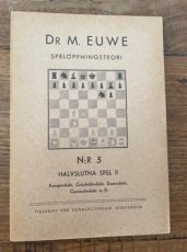 34096 Euwe, M. Spelöppningteori n:r 5, Halvslutna spel 2, Kungsindiskt, grünfeldindiskt usw