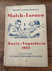 34104 Esnaola, B. Match-Torneo Rusia-Yugoslavia 1957