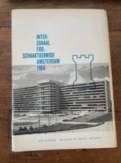 34165 Bulletin Interzonaal FIDE-schaaktoernooi Amsterdam 1964