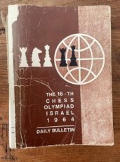 34392 Gurewitz, Z. The 16th chess olympiad Israel 1964, daily bulletin