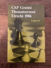34441 Bor, W. CAP Gemini Thematoernooi Utrecht 1986