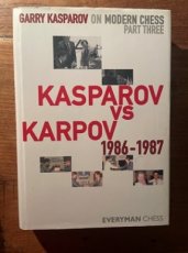Kasparov, G. Gary Kasparov on Modern Chess, Part three, Kasparov vs Karpov 1986-1987, hardcover