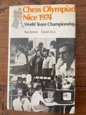 34490 Keene, R. Chess Olympiad Nice 1974, World Team Championship, hardcover