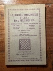 34507 Magyar Sakkvilag A Nemzetközi Sakkszövetseg (FIDE) Hagai Versenyei 1928