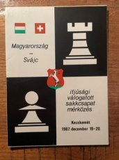 Magyarorszag Svajc, ifjusagi valogatott sakkcsapat merközes