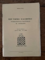 XXIV Torneo Scacchistico Internazionale Magistrale di Capodanno Reggio Emilia 1981-1982