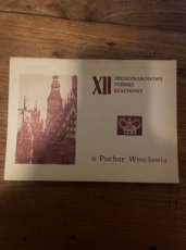 XII miedzynarodowy turniej szachowy o Puchar Wroctawia 1986