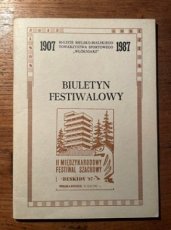 34682 II Miedzynarodowy Festiwal Szachowy Beskidy '87