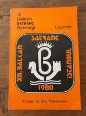 34693 12. Balkan Satranc Birinciligi 1980 Oyunlar, Istanbul