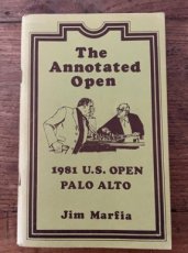 34699 Marfia, J. The Annotated Open 1981 U.S. Open Palo Alto