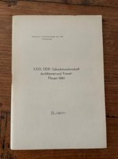 34710 XXIX. DDR-Schachmeisterschaft der Männer unf Frauen Plauen 1980