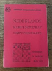 34712 Programma Nederlands Kampioenschap Computerschaken 1980
