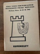 34720 Final XXXIX Indywidualnych Mistrzostw Polski Mezczyzn Zielona Gora 1982