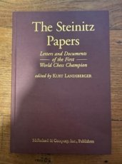 34812 Landsberger, K. The Steinitz Papers, Letters and Documents of the first World Chess Champion, hardcover
