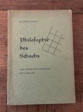 34873 Siebert, F. Philosophie des Schachs, Vom Wesen und Ursprung des Schachs