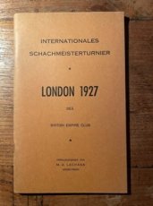 Lachaga, M. Internationales Schachmeisterturnier London 1927 des British empire club