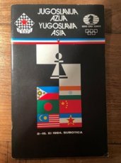 34930 Friendly chess match tournament Yugoslavia - Asia