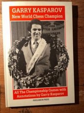34936 Kasparov, G. Garry Kasparov New World Chess Champion, hardcover