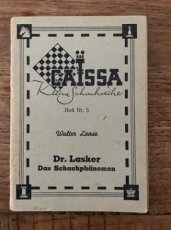 34942 Loose, W. Dr. Lasker das Schachphänomen