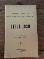 Lachaga, M. Internationales Schachmeisterturnier Liege 1930