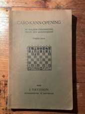 35080 Davidson, J. De Caro-Kann-opening, de soliede verdediging tgen den koningspion