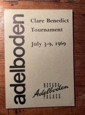 35092 Clare Benedict Tournament July 3-9, 1969