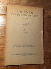 35141 Rueb, A. Bronnen van de schaakstudie I Inleiding