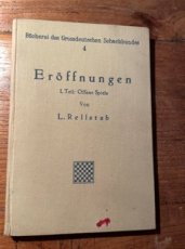 35145 Rellstab, L. Eröffnungen, 1. Teil: Offene Spiele