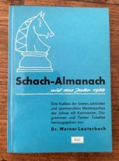 35180 Lauterbach, W. Schach-Almanach auf das Jahr 1958