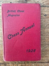 35184 Goldstein, M. The "British Chess Magazine" Chess Annual 1926