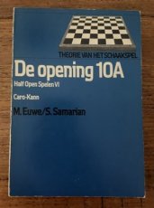 35227 Euwe, M. Caro-Kann, Theorie van het schaakspel, De opening 10A