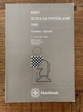 Timmer, J. KRO Schaaktweekamp 1983 Timman-Spassky