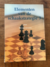 35459 Grooten, H. Elementen van de schaakstrategie 3